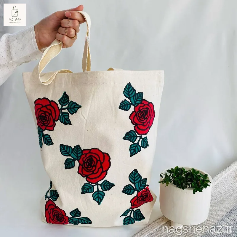 توت بگ طرح گل رز